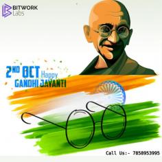 On this Gandhi Jayanti, lets us pay homage to this great leader. “Be the change that you wish to see in the world”. Happy Gandhi Jayanti
Visit@ https://bitworklabs.in/
