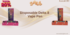 Get a Disposable Delta 8 Vape Pen from Kuma Organics.