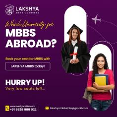 If you Want to Study MBBS in Abroad? So meet Lakshya MBBS Overseas, Lakshya MBBS is the best MBBS Abroad Consultants in Indore Offering Various Abroad Study Options Globally. We provides our students with the best possible assistance during the toiling process of admission into foreign universities. For more info visit our website - https://lakshyambbs.com/