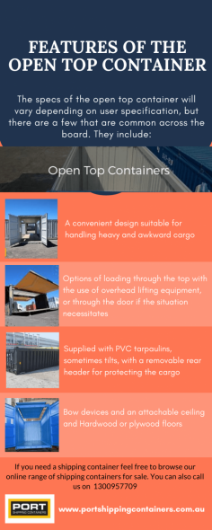 Are you searching to buy a shipping container for storage? We have the biggest range of shipping containers. Check out our best deal on new and used shipping containers. So whether you want to buy one container or a hundred, Port Shipping Containers is here to help!