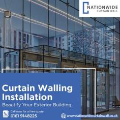 Your building will seem classy and sophisticated with the help of Curtain Walling Installation. Such an installation may be really helpful if you want to leave a lasting impression on your potential customers. Clients will feel safe and secure entering your building thanks to all of those glass facades' distinctive and attractive designs.  If you are looking for curtain walling installation contact Nationwide Curtain Wall today.

For more information visit us:- https://www.nationwidecurtainwall.co.uk/
Contact us: 0161 9148225
Mail us: info@nationwidecurtainwall.co.uk
Location:-Ensign Estate, Unit C2/A, Botany Way, Purfleet RM19 1TB, United Kingdom
