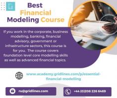 Don't wait to master the concepts of Best Financial Modeling Course. Sign up for Gridlines now to develop your abilities.
