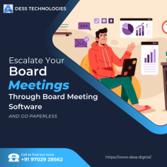 Digital board meetings are simple to see as advantageous. Making strategic decisions that are compliant with rules may be aided by careful preparation, cooperation, and documentation. Dess Digital Meetings makes it simple to arrange even the most complex digital board meetings.