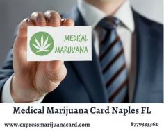 Medical Marijuana Card is a state-issued identification card that authorizes the holder to purchase medical cannabis from a licensed dispensary. If you are suffering from chronic pain and looking for a cannabis treatment then buy a Medical Marijuana Card from us because we are one of the leading Marijuana Card providers in Naples, FL.  For more information contact us today!
