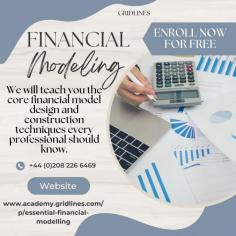 The most crucial aspect of financial modelling is ensuring that the model is accurate and represents reality. This may seem apparent, yet it's often neglected in the rush to finish a model. If you're looking for a professional financial modelling partner who sweats the details as if it were our own money on the line, you've come to the perfect spot. Gridlines may be trusted since we assist our clients with financial modelling, valuations, and due diligence. Visit online: https://academy.gridlines.com/p/essential-financial-modelling