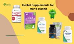 There are several herbal supplements for men's health available, the majority of which are organic herbs for men and are designed specifically to support male health and virility.
