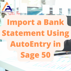 Now, you can easily import a bank statement into Sage 50 software. If your bank statement is only available in PDF format, use the AutoEntry option to export it directly into your Sage 50. Set up AutoEntry https://www.askforaccounting.com/import-a-bank-statement-in-sage-50/