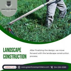 Residential Landscaping Service

Get end-to-end landscape construction services with a systematic approach.
We bring a visual transformation for your messed-up property into a well-decorated green-filled space! Trust our expertise to find the best solution.

Know more: https://greenforestsprinklers.com/residential-landscaping-service/