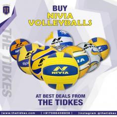 Thetidkes have good quality sports products for all Volleyball lovers at a price range that suits most budgets. A good sort of well-known brands like COSCO Volleyballs, NIVIA Volleyballs at best price and  SPARTAN Volleyballs and lots of other brands are available for all playing level. They are authorized distributors of Cosco, Yonex, Nivia, Spartan, SS, Tennex, Konex, and many more Indian and global brands. If you're keen on this sport then you need to visit thetidkes.com for the best Volleyballs.