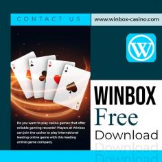 WinBox has a vast selection of games, including slots, blackjack, and roulette, so you're sure to find something that you'll enjoy. Your personal information and financial data are encrypted using cutting-edge technology, providing you peace of mind as you relax and enjoy yourself. Please come to us today to get started with winbox free download.

Download here : https://www.winbox-casino.com/winbox-download