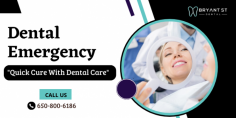 Great Way To Deal With Dental Emergency

We take care of your dental needs for maintaining your optimal dental health and prevents other dental complication to save your teeth at Bryant St Dental. To schedule a dental appointment, mail us at info@bryantstdental.com.