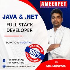 Java is a versatile and powerful programming language that enables developers to create robust, high-performance applications. Java is the backbone of many of the world’s most popular websites and applications, including Google, Amazon, eBay, and Twitter. Ameerpet Technologies offers comprehensive full stack Java training that covers all the key concepts and technologies needed to develop Java-based applications. 