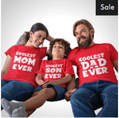 MOM DAD & SON T-SHIRT COOLEST FAMILY EVER https://hangout-hub.com/