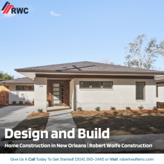 The cost of custom-designed homes typically exceeds the price of newly built homes in subdivisions. New home construction takes up to one year to complete, and there are many steps to the home-building process. Robert Wolfe Companies goes beyond building gorgeous custom homes in New Orleans. We are known for smooth-sailing projects and transparency with budgets. call at +1 504-393-2445 robertwolfeinc.com/residential-construction/