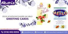 Buy elegant and spotless greeting cards at an affordable price. Our wrapped cards wholesaler offers quality greeting cards for every Occasion & Season. Call (516) 442-0352 for more details.
