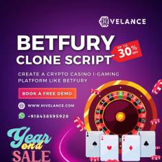 Betfury clone script is a ready-made i-Gaming Crypto Casino Game website script that allows you to build a Crypto Casino like Betfury on popular blockchain networks including Tron, Binance smart chain, Ethereum, and so on.

https://www.hivelance.com/betfury-clone-script

