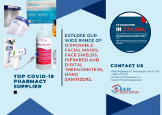 Top-Quality Pharmaceutical Supplies | RM Health Supplies

R&M Health Supplies offers its customers the best quality products at an affordable rate. It provides top-quality bulk medical supplies to pharmacies in Canada. The health suppliers provide generic products according to the requirements of our customers.