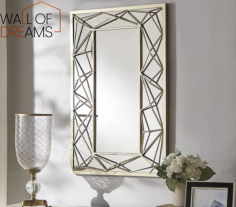 Rectangle Accent Mirror | Wall Of Dreams


Wall of Dreams offers the best Rectangle Accent Mirrors. This Edgy and eye-catching Rectangular Mirror for Living Room is the perfect accessory to make your wall pop. A rectangle mirror is ideal for dressing up a room with style and elegance. So if you want one, order it now or contact us at 9988262262 
