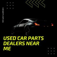 Used Car Parts Dealers Near Me: Are you searching for “Used Car Parts Dealers Near Me”? Then pause your search at Car Part, we provide you with a list of leading used car parts dealers to buy or sell used car parts. We will connect you with the best sellers and certified wreckers. After placing your order with us, you will start getting offers on your specified part. To explore more, visit us at https://carpart.com.au/