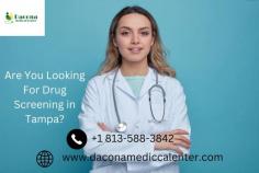 Best Drug Screening in Tampa | Dacona Medical Center

Drug Screening Test is the best way to know whether a person is taking drugs or not. The drug testing is done by Urine Tests, Blood Tests, and Hair Follicle Tests. Dacona Medical Center offers safe and reliable drug testing services for individuals and companies. Call us today at +1 813-588-3842 or visit our website.
