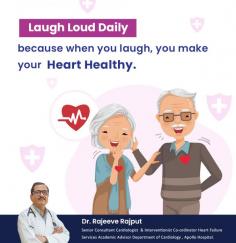 ﻿ Laugh Loud Daily because when you laugh, you make your Heart Healthy.
.
For Appointment-: +91 9871784177