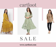 When you're looking for a perfectly-fitting Women kurta or Kurti, look no further than Cartloot. We offer a variety of styles and colors that will suit every style preference. 