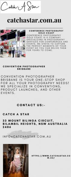 Convention Photographer Brisbane is your one-stop shop for all your photography needs! We specialize in conventions, product launches, and other events.

