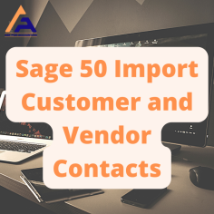 One of features Sage 50 ability to Import customer and vendor contacts into the software. You need to download the CSV template file, then prepare contacts file, lastly Import your contacts file https://www.askforaccounting.com/import-customer-vendor-contacts-sage-50/