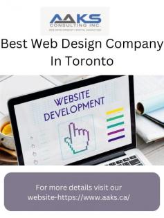 As the best web design company we strive to provide a good browsing experience for all our users. The best design company can help their clients achieve the same within a very short period. If You want to  expand your  business in the global market you choose Aaks is the best web design company in Toronto. More visit: https://www.aaks.ca/