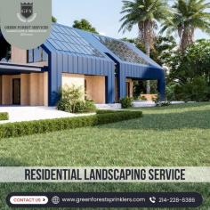Residential Landscaping Services Near Me

Residential landscaping adds beauty and improves the security of your property. 
Keeping the backyard filled with bushes can also lead to pest attacks on your house.
Investing in landscape design makes your house beautiful before the upcoming holiday season.

Know more: https://greenforestsprinklers.com/residential-landscaping-service/