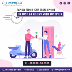 Rapidly Repair Your Broken Phone in just 24 Hours with Justphix.
Mobile Repair Service in Delhi NCR.
For enquiry Call : +91 8800-80-1591