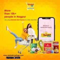 Rakshak Mart is the best online supermarket in Nagpur for all your daily needs and foodstuff. Get 5% to 50% discount on all products. Save Money!