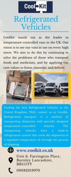 CoolKit is a well-known supplier of high-quality Refrigerated Vehicles. Our store always has brand new, unregistered refrigerators available. The vast majority of them would be ready to go, with many already completed. Over 500 vans are currently on order, with some arriving sooner than others. For more information on our services, please contact a sales representative. Book Now!