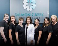 Salmon Creek Dental Center is the best cosmetic dentist Vancouver WA. We strive to provide patients with the best experience by offering first-class services such as Mouth Guards, Cancer Screening, Invisalign, Teeth Whitening, Dental Implants, Dentures, and Wisdom Tooth Extraction. Our team aim to create a great experience with digital technologies and same-day restorations for a beautiful smile. To know more, please visit the site!
