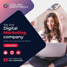 Colan Infotech is an ISO 9001:2008 certified company which provides digital marketing services like SEO, SMO, PPC, SEM, Social Media Marketing, Email Marketing, Website Designing & Development, Graphic designing etc. We are providing these services since last 12 years. Our team has experience of more than 10+ years in this domain.
