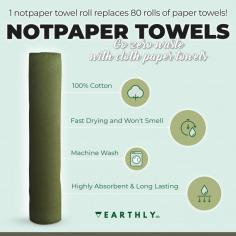  If you are a person who is searching for eco-friendly reusable paper towels, then we would recommend you to make your purchase from Earthly Co. This is one of the best online stores that would help you in having the right and the best alternatives for paper towels and will make your travel easy. Browse their page and order the best product that you are interested in. Ergo, check the website to know more.  https://www.earthlyco.ca/