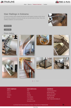 Railing in Kelowna, BC	https://truelinemoulding.com/railings/
