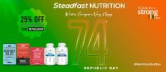 India's Most Premium Sports Nutrition Brand | Steadfast Nutrition