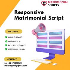 With effective user-customization, our responsive matrimonial script will assist you in finding your ideal spouse in a modern, digital manner. Since there has been little interaction between urban and rural communities over the past ten years, people have tended to switch from using the traditional method to using an online matrimonial site that is user-friendly.