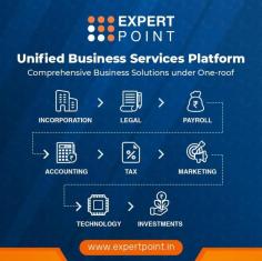 ExpertPoint is Indias unified business services platform specializing in online company registration, GST registration, accounting, legal, statutory compliance &amp; marketing services.