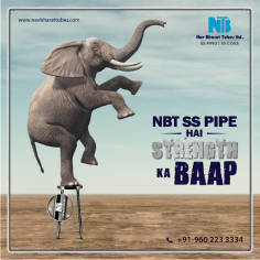 Nav Bharat Tubes Pvt Ltd.
is an ISO 9001: 2015 Certified company and twice been awarded with National Award in Best Entrepreneur category. The company has been manufacturing ERW Stainless Steel.
https://navbharattubes.com/
