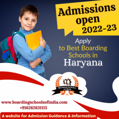 Haryana is one of the fastest-growing states in India and has become a hub of education. Boarding Schools of India has a team of experts and educationists who gives expert advice and help you get the best Boarding Schools in Haryana. 