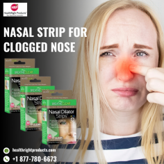 Using Nasal Strip For Clogged Nose is an easy and effective way to help clear nasal passages for better breathing. The strip contains a revolutionary probiotic blend that has been shown to enhance the natural defenses of the body in many ways including preventing colds and flu. For more information, contact us at +1 877-780-6673, or you can visit our website https://healthrightproducts.com/products/breathe-clear-nasal-strip