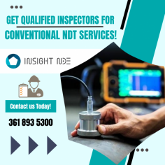 Get Advanced NDE Inspection Solutions Here!

At Insight NDE, we offer a full range of conventional NDE services in both field and in-house lab settings, utilizing fully trained, certified technicians. Our many years of experience across multiple industry sectors allow us to safely, accurately, and efficiently provide a wide variety of NDT methods and techniques to meet our client's unique requirements. Contact us today!
