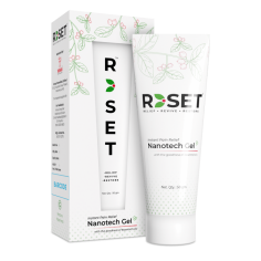 Buy RESET natural pain relief gel – an instant natural pain reliever for body pain, stiffness, muscle spasm, sprains, joint ache, and headache. 100% natural. Long-lasting. Pain management for any age.
 