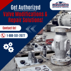 Get Integrated Solutions for Your Safety Valves!

At Leverage Mechanical Services, we can modify, test, diagnose and perform valve repair of virtually all types and sizes of industrial valves including gate, globe, check, and ball valves. Our certified technicians have undergone extensive training in order to provide the fastest and most reliable solutions to maximize your equipment’s lifecycle and performance. Get in touch with us!
