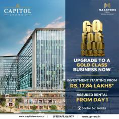An elegant paradise, designed exquisitely with retail shops, office spaces & a food court with premium connectivity, makes Maasters Capitol Avenue in Sector 62, Noida, a pure emblem of success. . . . 

Visit us at: www.capitolavenue.co OR Mail us at : crm@maastersinfra.com 

#GoldClass #MasterpieceInMaking #MaastersCapitolAvenue #CapitolAvenue #ReraReceived #MaastersInfra #RealEstate #Noida #NewLaunch #LuxuryRealEstate #Commercial #InvestmentOpportunity #IT #ITES #OfficeSpaces #LocationAdvantage
