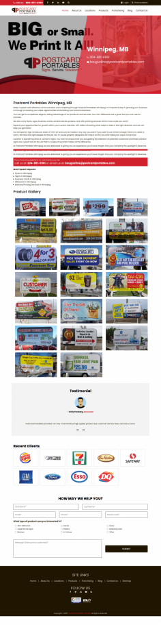Postcard Portables provides billboard advertising, outdoor signs, custom signage and business signs with locations across Canada.

Visit Us:-  https://www.postcardportables.com/