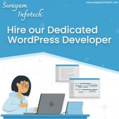 WordPress is open source and a cost-effective option for brands. If you are looking for WordPress Development Services then you can hire our experienced WordPress developers to create interactive, responsive, and secure sites.
.
Visit: https://www.swayaminfotech.com/services/wordpress-development/