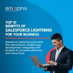 Discover the top benefits of Salesforce Lightning for app development with custom components, Lightning App Builder, and debugging tools for business growth. Discover how implementing Salesforce Lightning can help take your business to the next level.